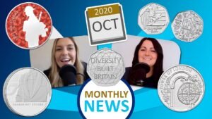 October News – a new 50p entered circulation, the Christopher Robin 50p was released, and much more!