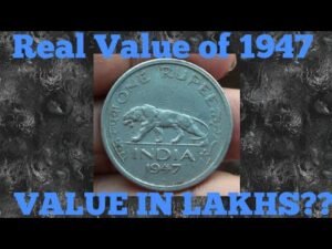 Rare coin value of 1947 complete information with price #oldcoinofbritishindia