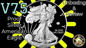 V75 Proof Silver Eagle unboxing! Is this a $500 coin?