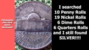 Searching Penny, Nickel, Dime & Quarter Rolls for Hidden Treasures