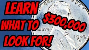 1943 Lincoln Cent Steel Penny Value! Do you have a 1943 Penny Worth $300,000?
