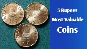 5 Rupees Most Valuable Indian Coins || 5 Rupees Regular Rare Coins in General Circulation