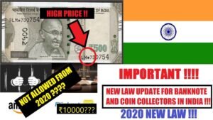 Buying and Selling Banknotes in #India??? Must know this #law in 2020 !!! Otherwise….