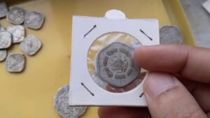 Old/rare aluminium coins of India