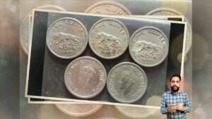 George vi Last one Rupee coin/1947/one,half,quarter rupee coin information with price