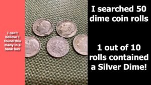 Coin Roll Hunting Dimes – My Best Hunt Yet!