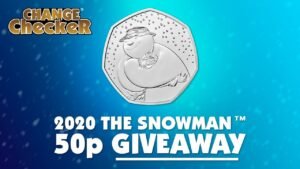 The 2020 Snowman™ 50p – GIVEAWAY!