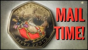 NEW Santa 50p and £2 Coin! Plus Mail from Katie Jones Coins and Pocket Poet!!