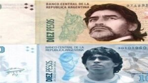 Maradona Banknotes Issued by Argentina !