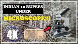 🤩! New Indian ₹ 10 under Microscope !🤩 || Macro view (4k)