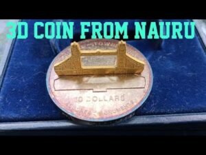 NAURU 3D COIN