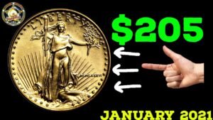 I bought a 1/10 oz Gold Eagle for $205 in January 2021!