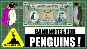 Banknotes For Penguins ! | Jason Island Pounds| Islas Sebaldes| Private Issue!