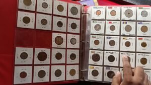 Coin collection … 254 Coins from 254 Different Countrys ( Some occupations and territory’s )