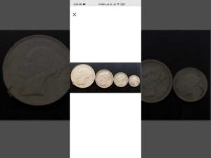 Coinbazzar.com queen victoria silver coin continue legend rare rupee half and 1/4 and 2anna coin