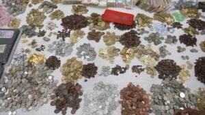 Wholesale lot of Indian Coins and Currency