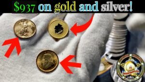 I paid $937 for gold and silver from a local coin shop! Premiums are crazy!