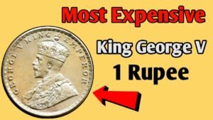 1 Rupee King George V Most Expensive coin #Shorts