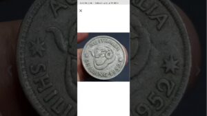 Coinbazzar.com one shilling 1952,1948 george vi australia rare silver coin