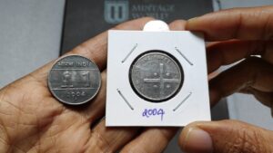 # one rupee cross coin 2004 # `1 Rupee Cross 2004 – महंगा बिकने वाला एक रुपया 100% सच
