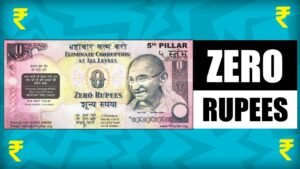 ZERO RUPEES! | India’s answer to Zero Euro??