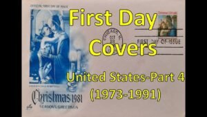 Philately | First Day Covers | United States Part 4 | 1973 – 1991 | Hobbies | Collection | Vintage