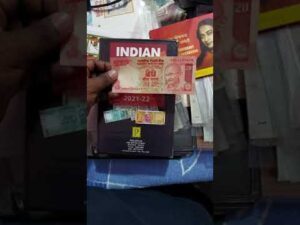 20 rupees india star banknote unc condition #shorts