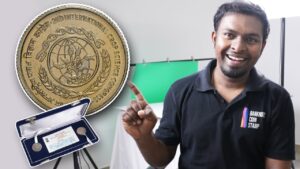 5 rupees 1996 crop science congress – 1st stike unc coin