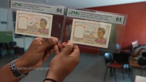 Collector wanted to sell his rare collection of pmg graded banknotes