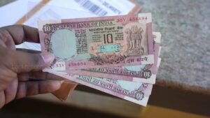 Indian Old 10 Rupees Unboxing from Package