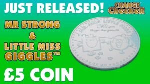 2021 UK Mr. Strong and Little Miss Giggles™ £5 – JUST RELEASED!