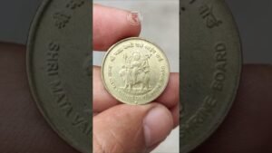5 Rupees Mata Vaishno Devi coin Value #Shorts