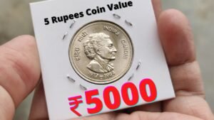 5 Rupees Indira Gandhi 1917 1984 Coins value 5000 Rs #Shorts