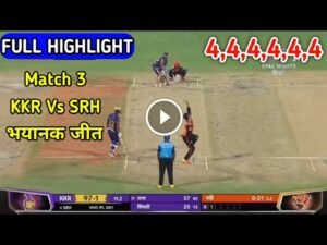 IPL 2021 MATCH 3 SRH VS KKR FULL HIGHLIGHTS | KKR VS SRH HIGHLIGHTS 2021 | IPL 2021 HIGHLIGHTS TODAY
