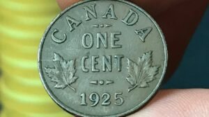 1925 Canada 1 Cent Coin • Values, Information, Mintage, History, and More