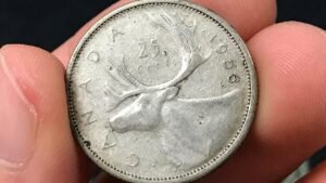 1958 Canada 25 Cents Coin • Values, Information, Mintage, History, and More