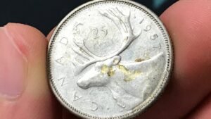 1957 Canada 25 Cents Coin • Values, Information, Mintage, History, and More