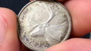 1955 Canada 25 Cents Coin • Values, Information, Mintage, History, and More