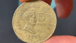 1995 Philippines 5 Piso Coin • Values, Information, Mintage, History, and More