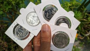 # One Rupee Coin 1970,1971,1972,1973,1974 # Rare One Rupee Coin Collection (republic of india)