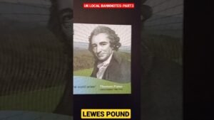 LEWES POUND | UK LOCAL BANKNOTES | #UKPOUND