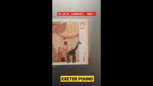 EXETER POUND – UK LOCAL BANKNOTES #UKPOUND