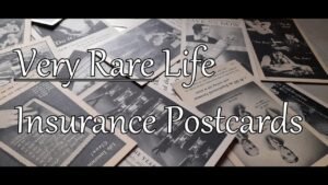 Deltiology | Very Rare Life Insurance – Postcards (1933 – 1937) | Hobbies | Collection