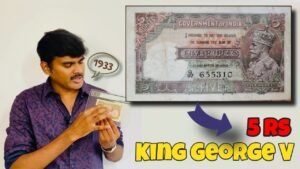 5 Rs – KG V ( 2nd Issue ) British India Note – History, Design & Watermark