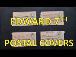 Edward 7th Postal Covers | 1905 to 1914 | Postal History | Collection | Vintage | Hobby