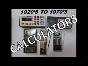 A Collection of Vintage Calculators | 1920’s to 1970’s | Hobby
