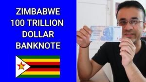 Zimbabwe 100 Trillion Dollar Banknote – Zimbabwe Currency in Hindi – Zimbabwe Money in Hindi