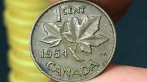 1954 Canada 1 Cent Coin • Values, Information, Mintage, History, and More