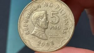 2003 Philippines 5 Piso Coin • Values, Information, Mintage, History, and More