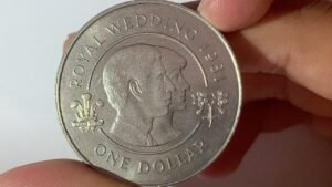 1981 Bermuda 1 Dollar Royal Wedding Commemorative Coin • Values, Information, History, and More